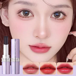 Lessxcoco ลิปสติก ลิปสติกกันน้ำชุ่มชื้นริมฝีปาก ติดทน สีสวย บางเบา เนื้อลิปนุ่มฟู ฟีลเกาหลี ปากดูอวบอิ่ม ดูแพงลิปแบรนแท้