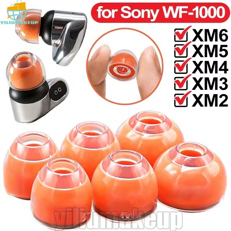 SONY [อย่างรวดเร็ว] จุกหูฟังซิลิโคนเหลว - อุปกรณ์เสริมหูฟัง - หูฟังบลูทูธหูฟัง - สําหรับ โซนี่ WF-10