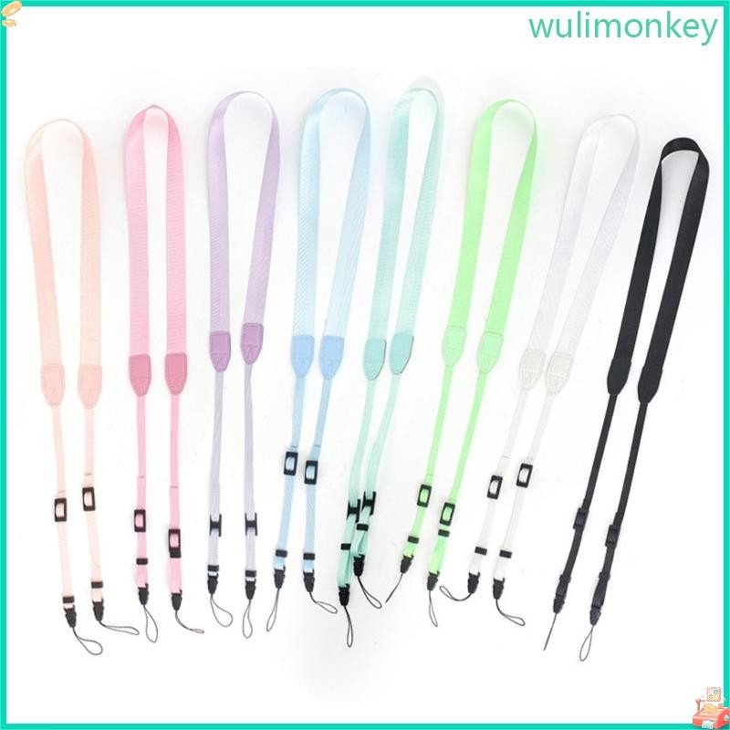 WU DSLR Digital Camera Straps ปรับไหล่คอสําหรับ DSLR SLR เลนส์กล้องเข็มขัดอุปกรณ์เสริมกล้อง