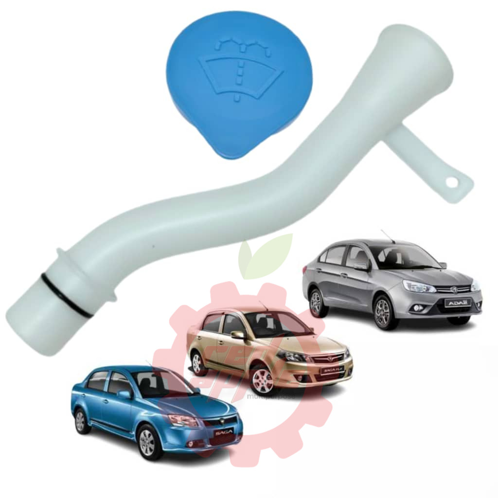 Proton New Saga VVT Blm Flx ถังล้างปัดน้ําฝน 2008-2022 - ท่อคอร่วมและหมวก