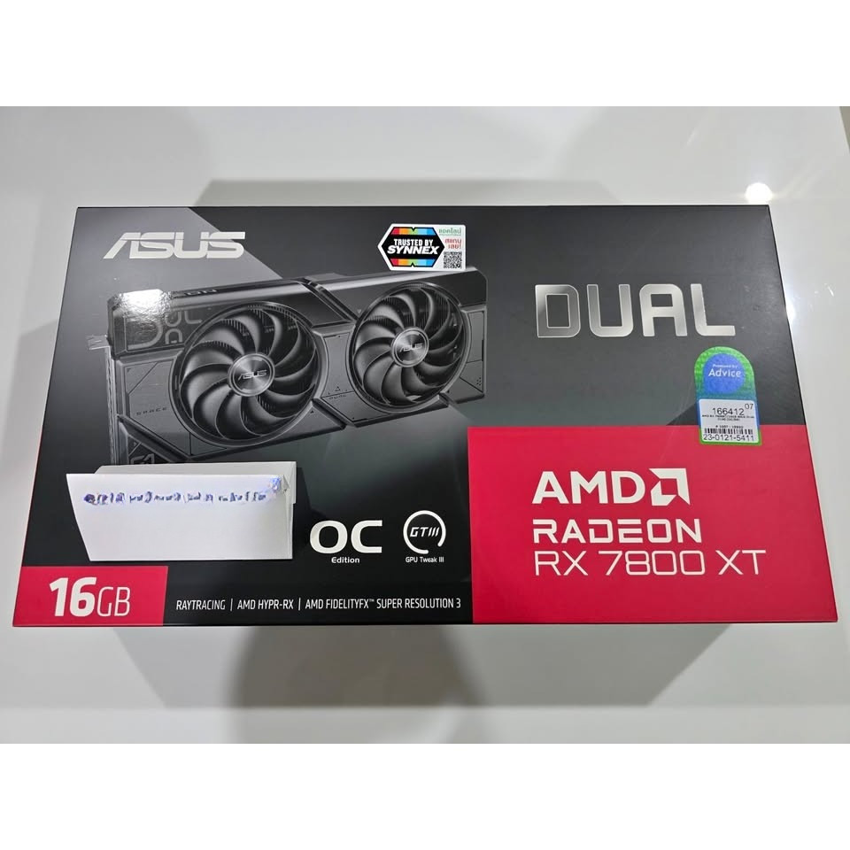 🚀 ราคาพิเศษ การ์ดจอเทพ Asus Dual RX 7800 XT มือ 1 | Gigabyte RTX 3080 12G มือ2 สภาพดี