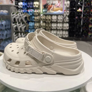 Cross Hole รองเท้าผู้ชายผู้หญิง Speedy Snail กีฬากลางแจ้ง Baotou รองเท้าแตะรองเท้าแตะ Anti-slip หนา soled Beach
