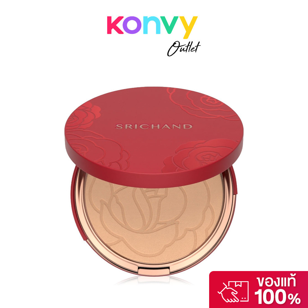 Srichand Super Coverage Always Matte Foundation Powder SPF 35 PA++++ ศรีจันทร์ แป้งพัฟผสมรองพื้นปราศจากซิลิโคน.