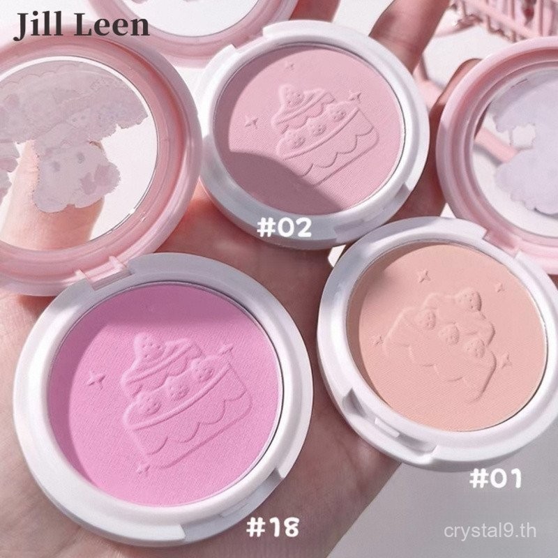JILL LEEN Blush Strawberry Bear Monochrome Matte Blush กันน้ํา GO7C