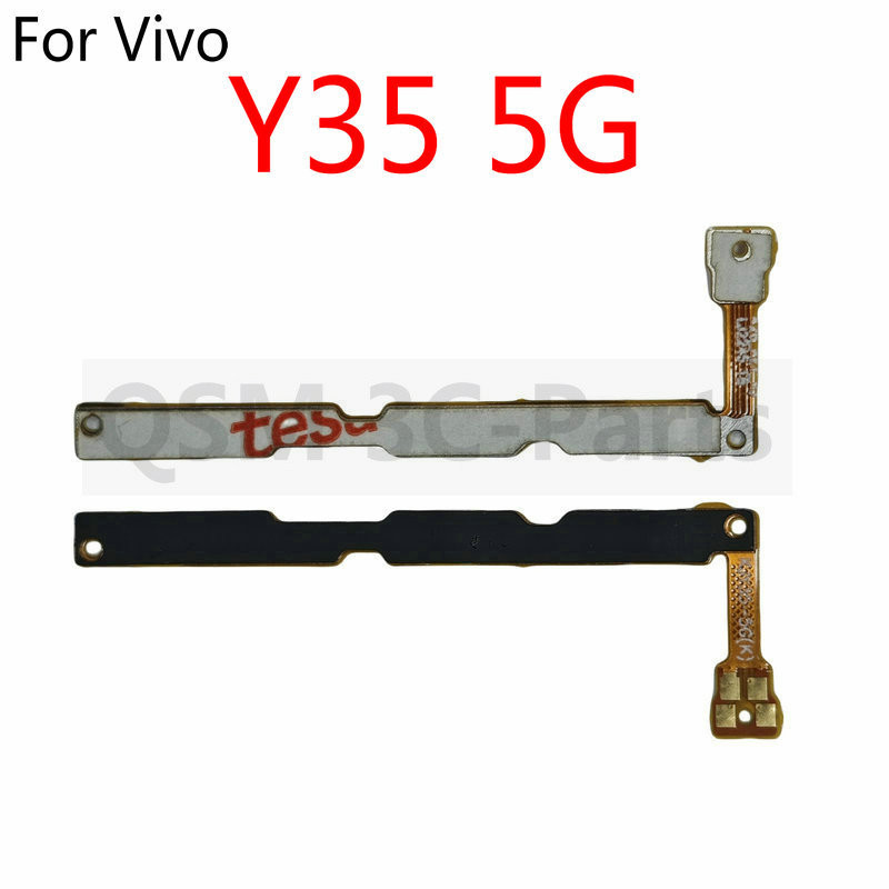 เปิดไฟปุ่มปรับระดับเสียง Flex Cable Replacement สําหรับ Vivo Y35 5G