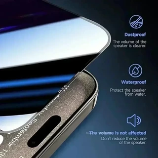 1-3Pcs ระดับไฮเอนด์ติดตั้งที่ถูกต้องปราศจากฝุ่นการติดตั้ง Privacy Screen Protector กระจกนิรภัยสําหรับ iPhone 17 16 15 14 13 12 11 Pro Max Air XS Max X XR 7 8 Plus กระจกนิรภัยความเป็นส่วนตัว