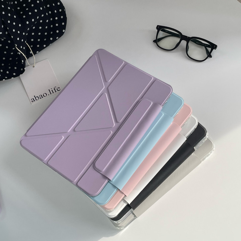 Case Ipad gen 7 8 9 เคส Ipad 10.2 ปกตัว Y พร้อมช่องใส่ รูปที่ 8