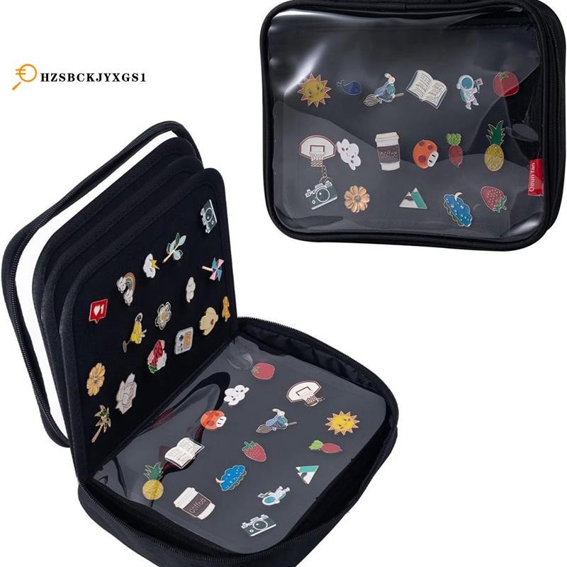 Enamel Pin Display Book Pin Trading Book เข็มกลัด Pin Collector Bag Pin Collection Book