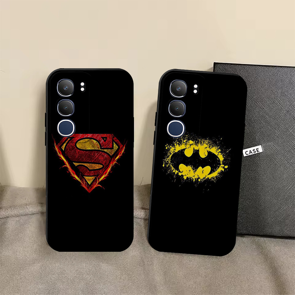 Vivo Y19s 4g 2024 Y03 Y03t Y18 Y17s Y27s Y27 4g 5g Y36 4g 5g Y100 Y02 - เคส - โลโก้ Sup3r H3ro - กัน