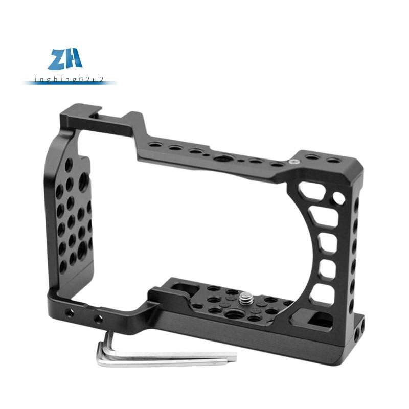 กรงกล้อง A6000/A6300/A6400/A6500 กรงกล้อง Rig สีดํา