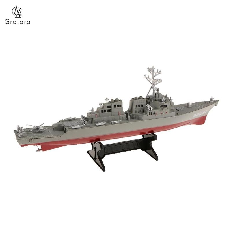 [lzdhuiz3] 1:350 Scale พลาสติกรุ่น USS Burke DDG-51 ของขวัญสะสมสําหรับเด็กและผู้ใหญ่