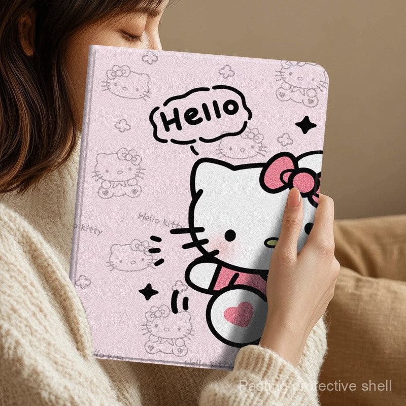 เหมาะสําหรับ Xiaomi Tablet 567 เคสป้องกัน OPPO รวมทุกอย่าง HelloKitty