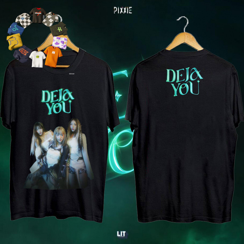 เสื้อยืด Pixxie Band สำหรับนักร้องหญิงวงไทย ทำจากผ้าฝ้าย 100%