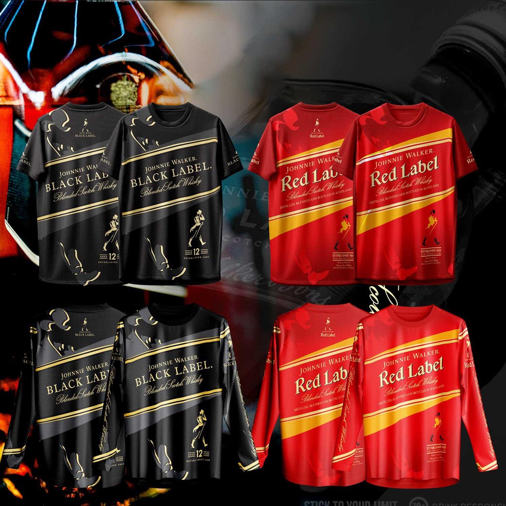 เสื้อกีฬาแขนสั้นและแขนยาว ออกแบบลายสีดำและแดงพร้อมภาพดวงอาทิตย์ ราคา ถูกที่สุด ดีลบีเคเค