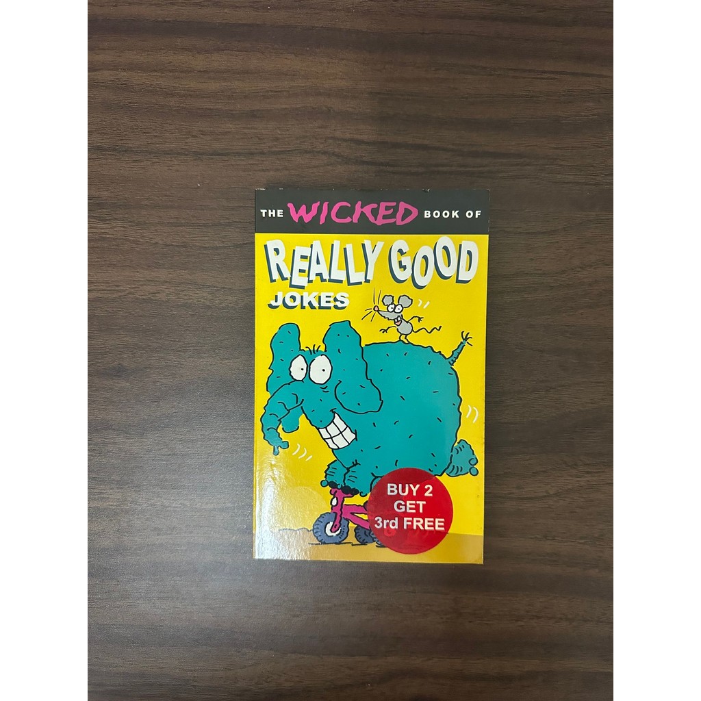 [หนังสือมือสอง] The Wicked Book of Real Good Jokes - Unknown [สภาพ: B]