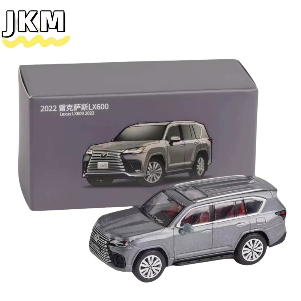 JKM 1:64 Diecast Toyota Land Cruiser LC200, Lexus LX570 & LX600 รถ SUV – หรูหรา Off-Road ของเล่นสะสม