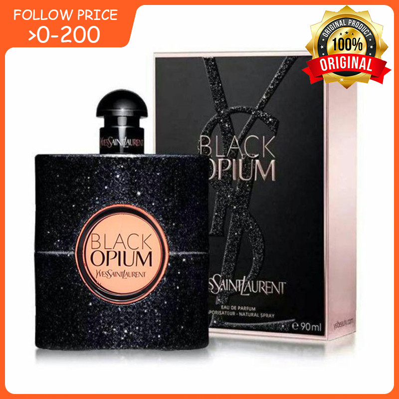 ♦ พร้อมส่ง ♦ YSL Yves Saint Laurent Black Opium EDP 90ML  Women's Perfume แท้