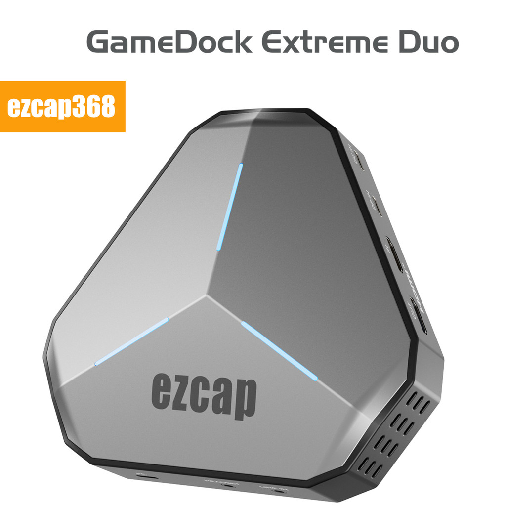 4Kp60 1080p240 การ์ดจับภาพวิดีโอ HDMI เกมถ่ายทอดสดกล่องบันทึก Line in Audio Mix USB 3.0