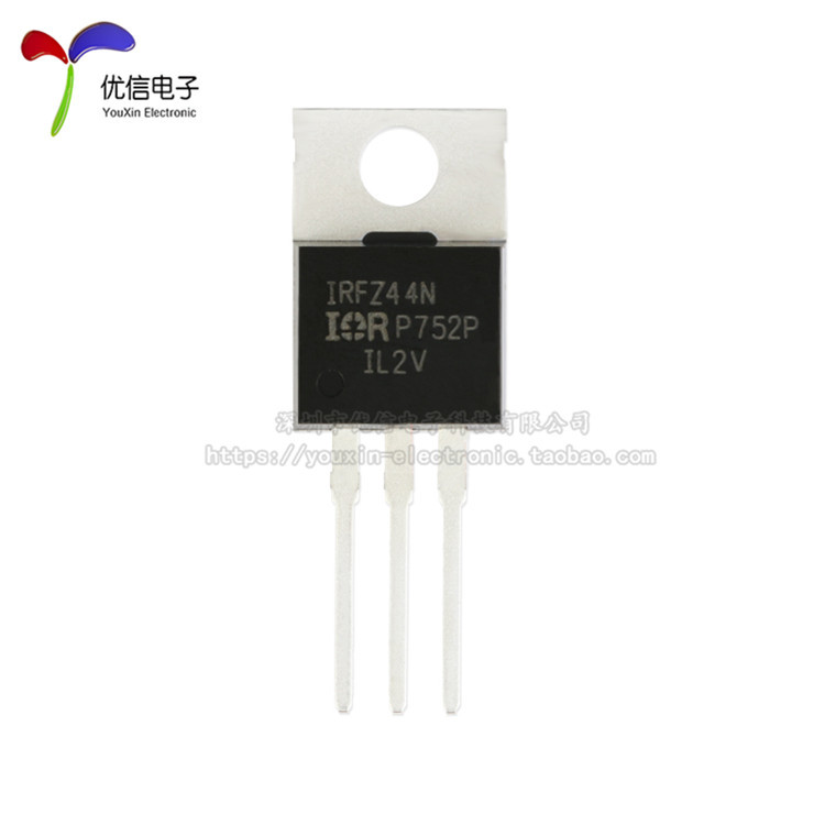 ของแท้ IRFZ44NPBF TO-220 N Channel 55V/49A In-Line MOSFET Field Effect Tube