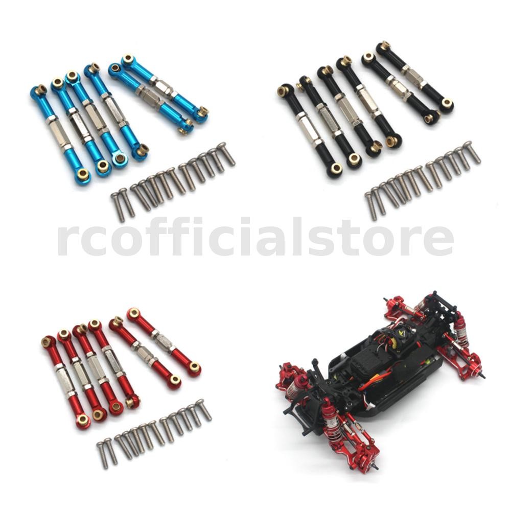 อัพเกรดชิ้นส่วนโลหะปรับ Tie Rod สําหรับ Gladiator 1/14 ZD Racing MT16 BX12 X12S JIUSI MT14R PT14R RC
