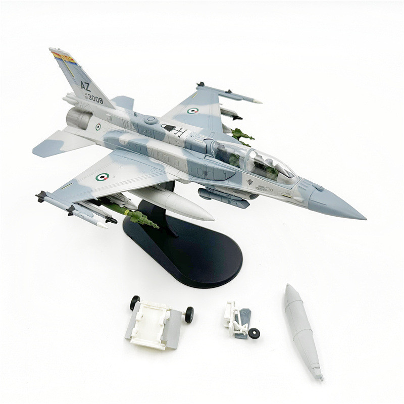 1: 72 United Arkhier F-16F Desert Falcon Fighter อิสราเอล F16I โลหะผสม F16D สําเร็จรูปผลิตภัณฑ์เครื่