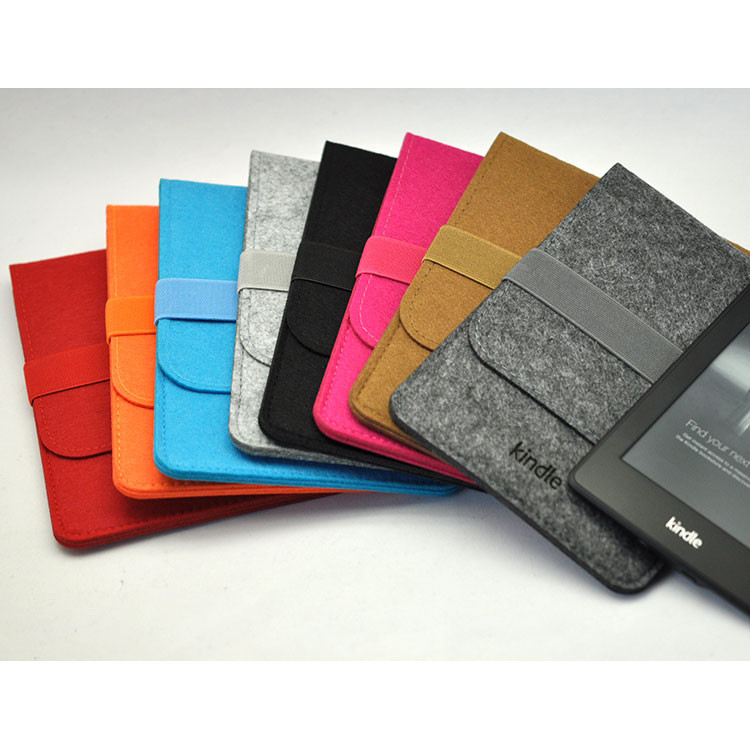 Domestic Supreme Edition Kindle voyage กระเป๋าด้านในกระเป๋ากันกระแทกขนสัตว์ Felt Bag กระเป๋าด้านในเค