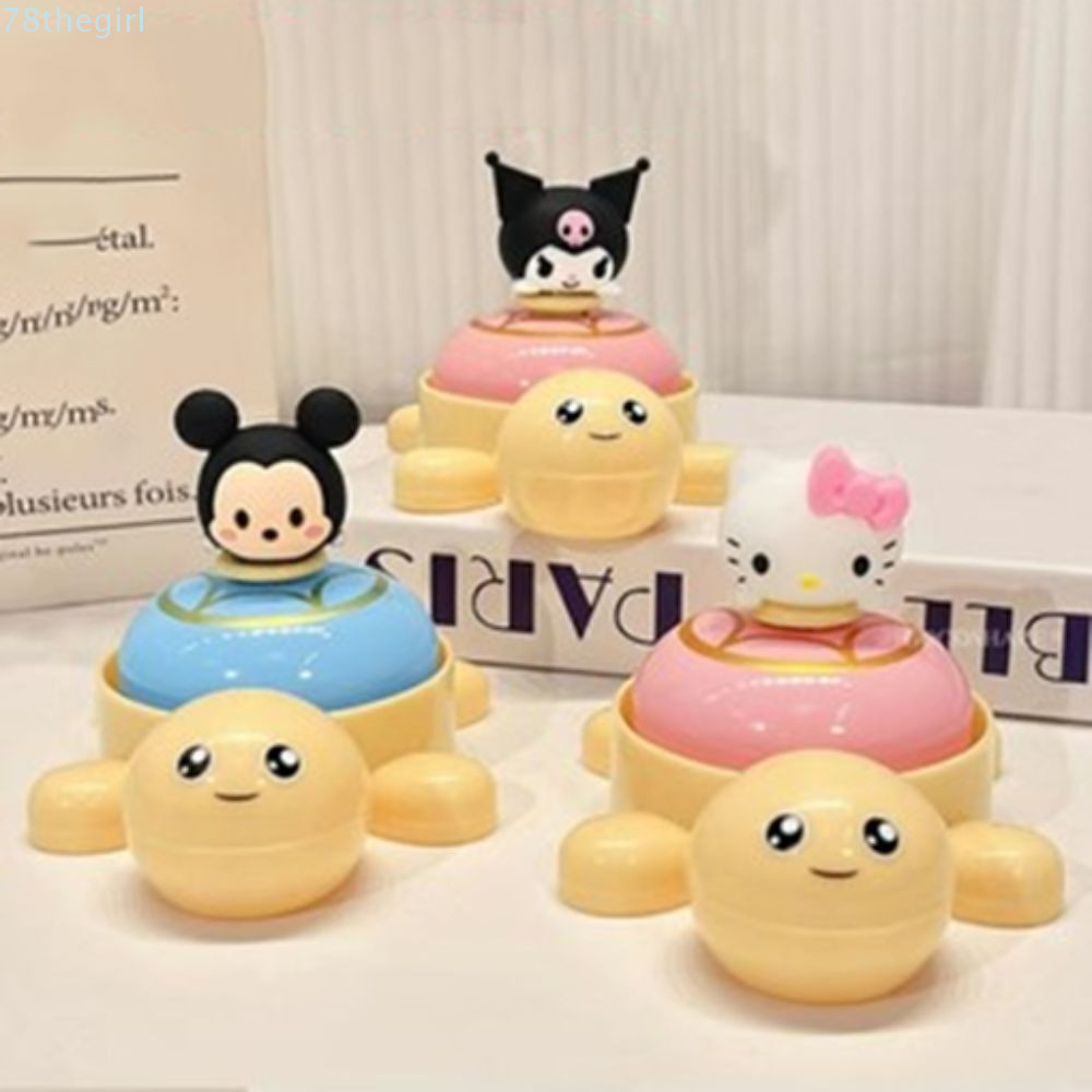 THEGIRL Turtle Bicycle Bell, Kuromi Melody Turtle Bike Horn, Bike Handlebar Alarm Kt Cat Cartoon Des