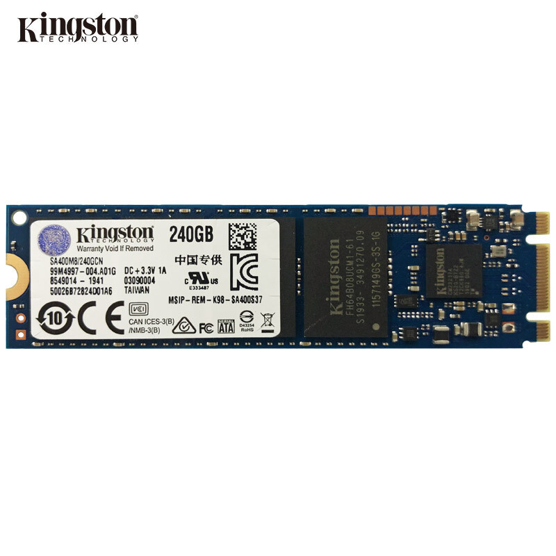 Kingston SA400M8 120G 240 480G M.2 2280 NGFF sata Protocol โน้ตบุ๊คเดสก์ท็อป SSD Solid State Drive A
