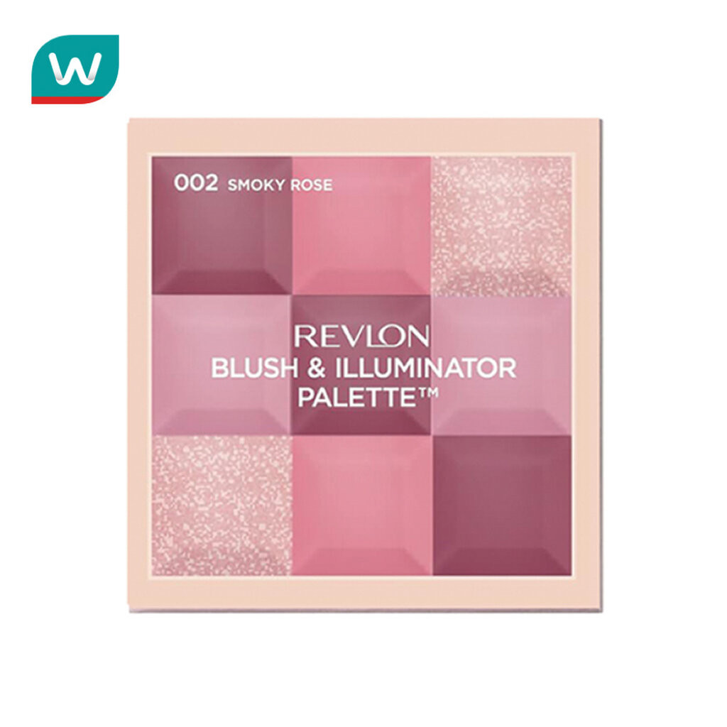 Revlon เรฟลอน บลัช แอนด์ อิลลูมิเนเตอร์ 8.5ก. 002 สโมคกี้โรส