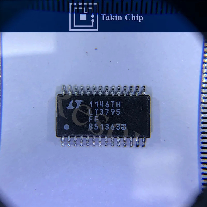 LT3795HFE#TRPBF LT3795 SMD SSOP-28 110V LED Controller พร้อมการเชื่อมต่อความถี่สเปกตรัมการกระจายใหม่