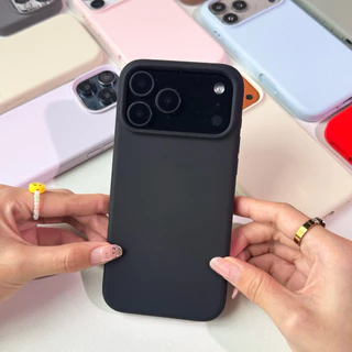 [i17] พร้อมส่ง 16โทนสี🍧🍌 E9S194 เคสพรีเมี่ยมซิลิโคนสีพื้น S2 (3) เคสซิลิโคนเนื้อหนาเกรดดี เคสไอไฟน For iphone 17Air,17Pm