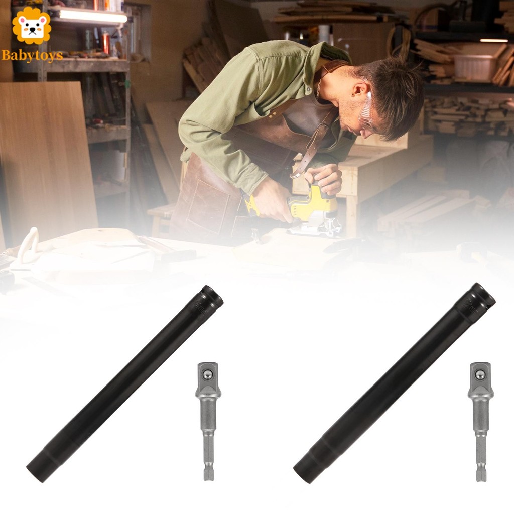 Power Nut Driver 9/16 นิ้วที่มีประสิทธิภาพ Nut Runner Hollow ซ็อกเก็ตยาว Bolt และ Ductwork Power Nut