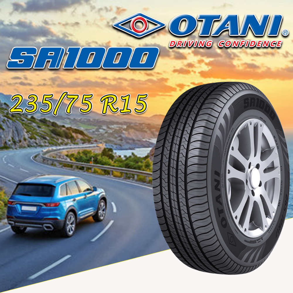 ยางรถยนต์ ขนาด 235/75R15 รุ่น SA1000 ยี่ห้อ OTANI (แถมจุ๊บลม)