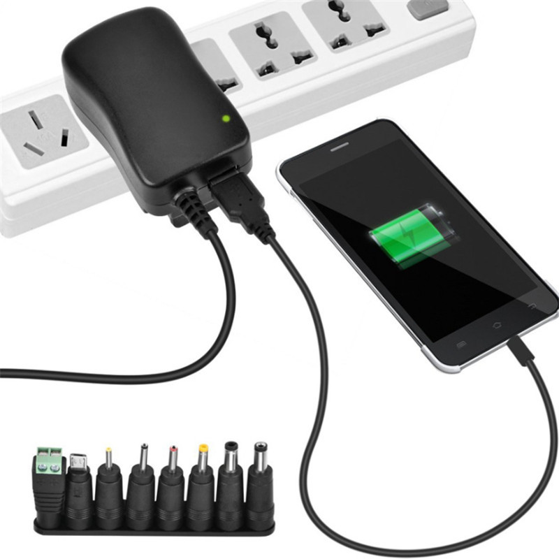 30W dc power adapter 3v/4.5v/5v/6v/7.5v/9v/12v eu/uk/us/au/c