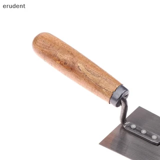 Erudent 1PCS Float Margin Trowel ถังเหล็กแมงกานีส Putty มีดอิฐ Gauging Wall Plastering มีดเครื่องมือใหม่