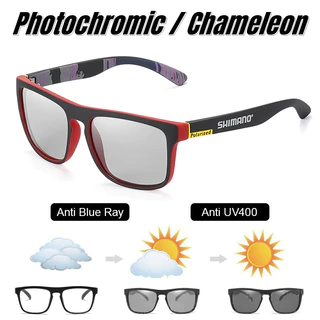 SHIAMNO แว่นตากันแดดกีฬาโพลาไรซ์แบบโฟโตโครมิก UV400 ป้องกันสําหรับผู้ชายและผู้หญิงขี่จักรยานวิ่งตกปลากิจกรรมกลางแจ้ง 732