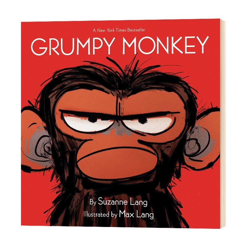 Grumpy Monkey Grumpy Monkey English Original Book Grumpy Monkey หนังสือภาพการจัดการอารมณ์เด็กปฐมวัย