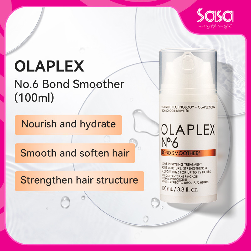 Olaplex No.6 Bond Smoother โอลาเพล็กซ์ นัมเบอร์ 6 บอนด์ แชมพู 100ml