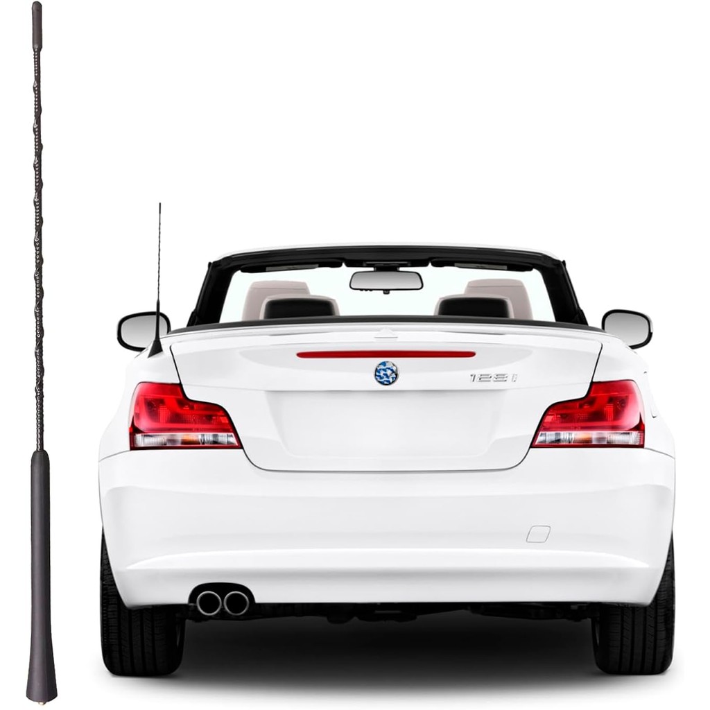 เสาเปลี่ยนเสาอากาศยางแบบยืดหยุ่นขนาด 16 นิ้วสําหรับ BMW 128 128i 135 135i (2008-2013), BMW 228 228i 