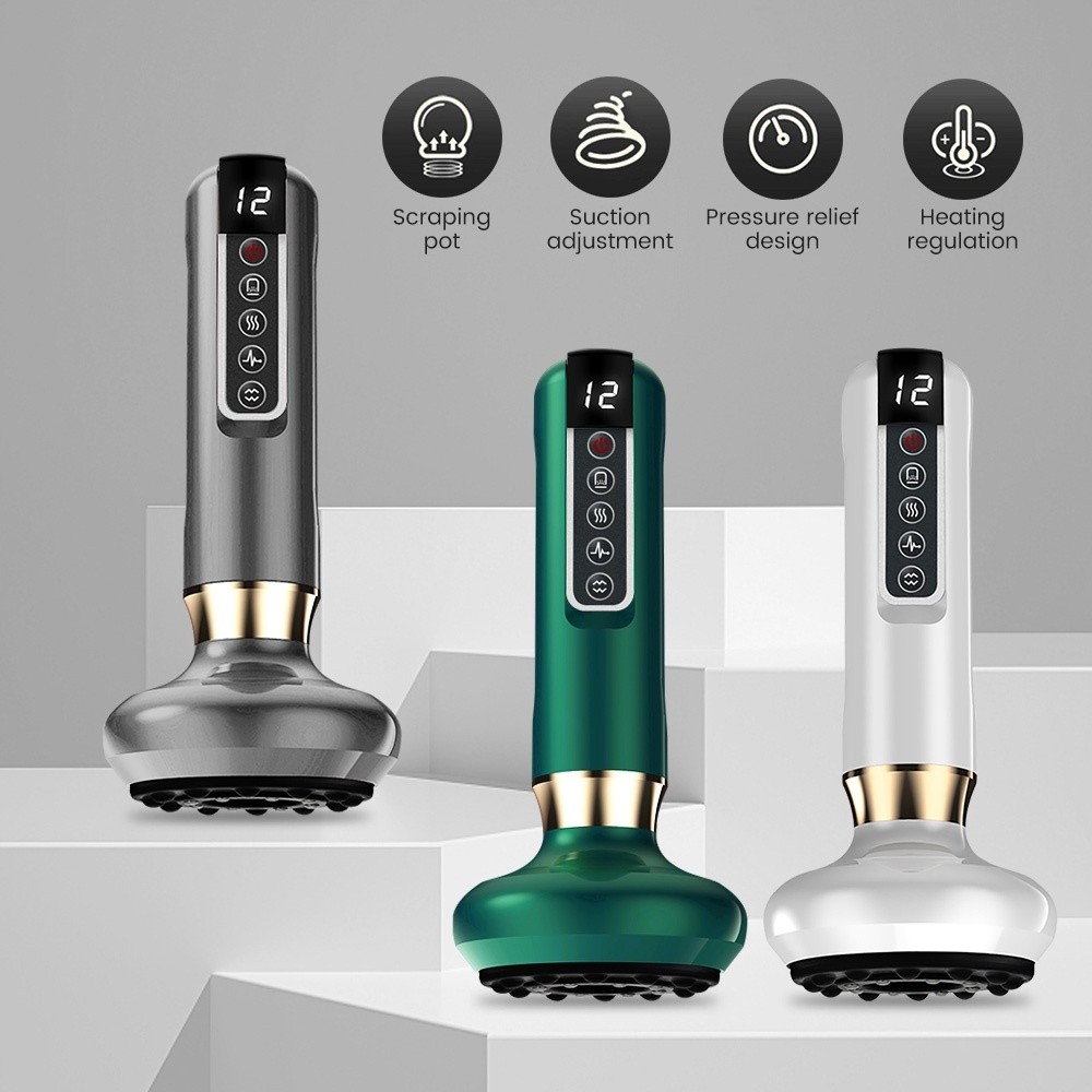 Salorie 3 in 1 Cupping therapy Set Electric Dynamic Cupping Cellulite Remover Body Massager