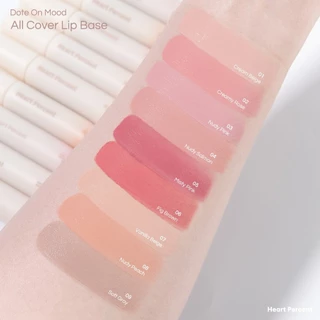 Heart Percent Dote On Mood All Cover Lip Base #ฮาร์ทเปอร์เซ็นต์ #ลิปเบส