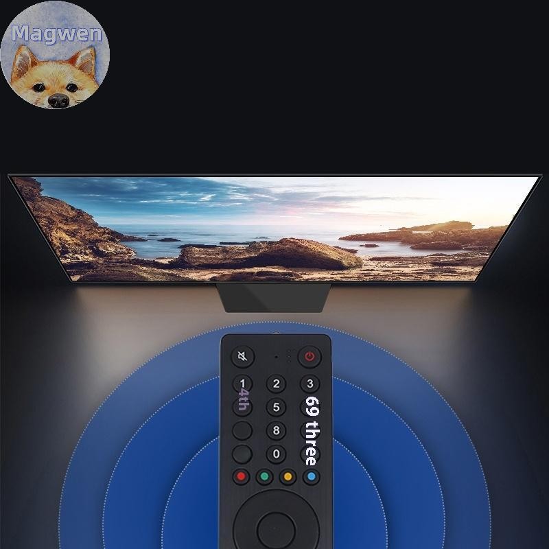 Magwen 1/2/3PCS RC833A-FMB1-B5 เสียงรีโมทคอนโทรลสําหรับ TCL C6K C7K C71K C8K Premium QD-Mini LED TV 