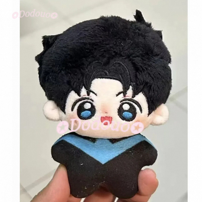 Batman DC Night Wing Dick Greyson Red Hood Jason Todd ตุ๊กตาผ้าฝ้ายพิมพ์ลาย 10 ซม.