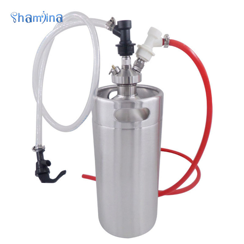 เครื่องจ่าย Shamjina Keg พร้อมสาย 12 สําหรับ Growler Spear