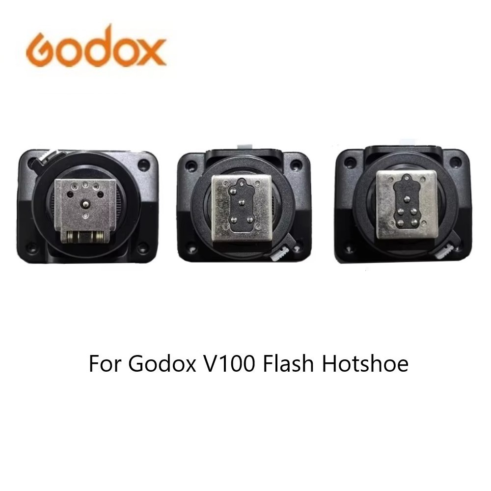 ใหม่สําหรับ Godox V100 แฟลช Hotshoe รองเท้าร้อนด้านหลังฐาน Foot Bracket V100-S V100-C V100-N V100S V