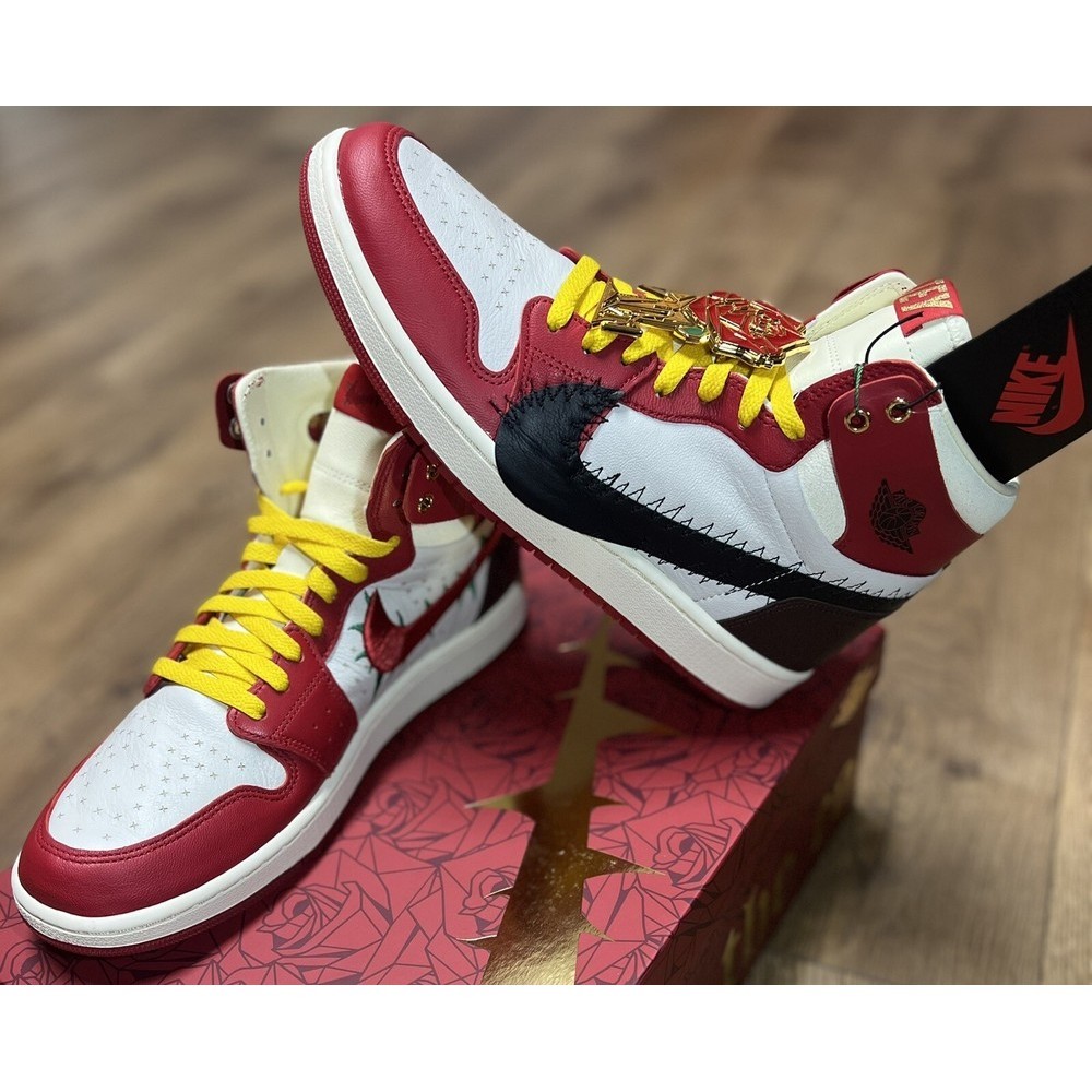 Jordan 1 High Zoom Comfort 2 x Teyana Taylor A Rose จาก Harlem TRUSTED SELLER