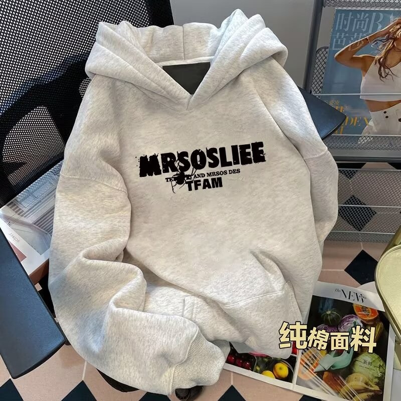 COD 2025B8-43-MR Spider Double Cotton Hooded 420g Fleece P38 Thin P36new23 WER0