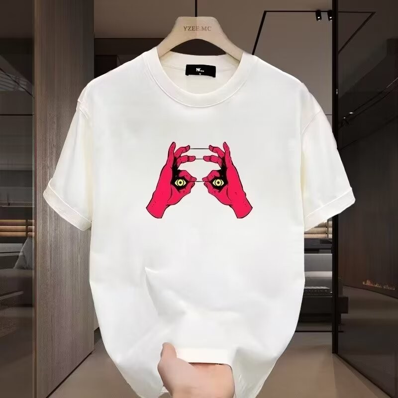 2025 NEW 2025P12 (Combed Cotton) C-534 Black/White/S-5XL Size new23 DY3U