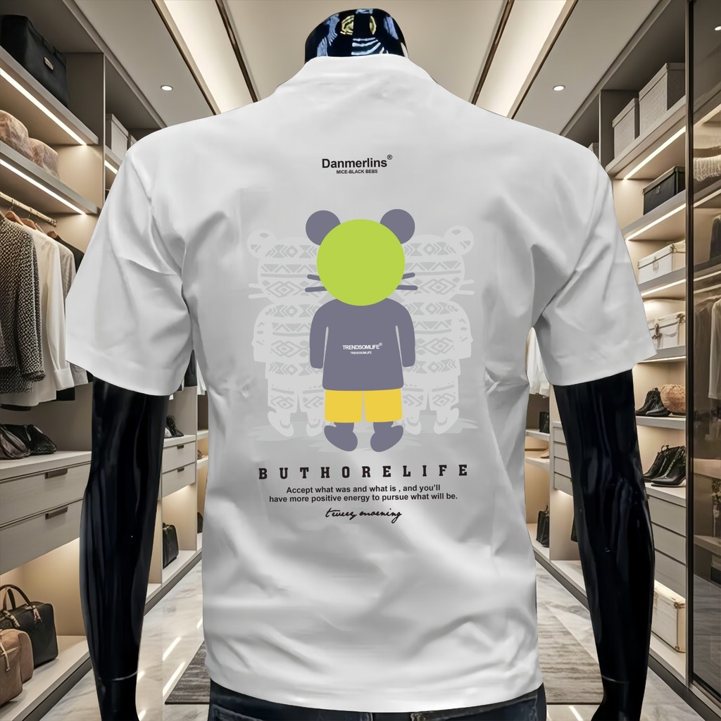 2025 NEW 2025 (Combed Cotton) C2453 Black/White/P12 Color P13S-5XL new23 OT26