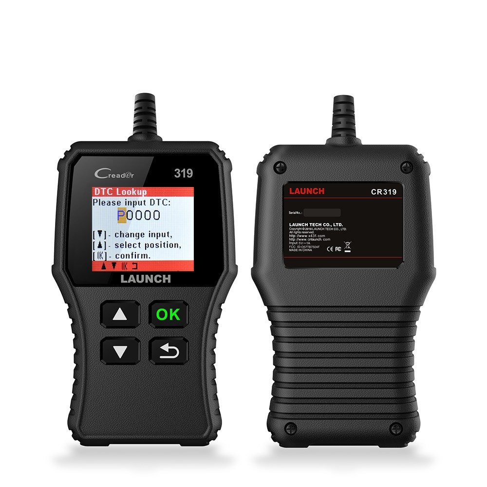 Yuanzheng LAUNCH X431 Creader/CR319 OBD II CR3001 Code Reading Card Overseas เวอร์ชันภาษาอังกฤษ